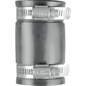 Martens flexibele overgangskoppeling recht rubber 114-98mm Must-Have