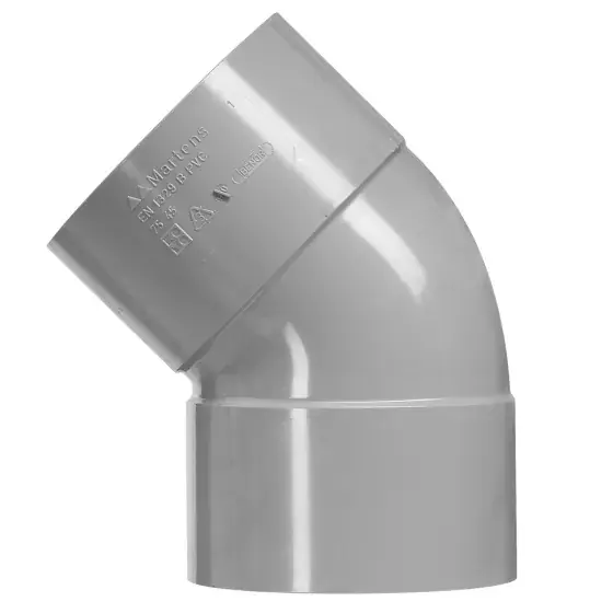 Bestseller Martens PVC Lijmbocht 45° MOF/MOF - 110mm
