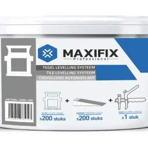 Maxifix Basic Starterskit - 2mm - 200 Stuks Korting