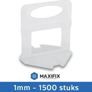 Shop Nu Maxifix Levelling Clips - 1mm - 1500st