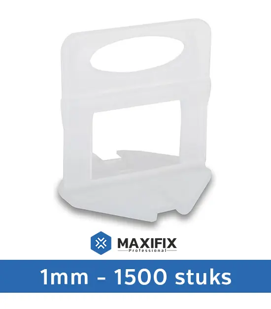 Shop Nu Maxifix Levelling Clips - 1mm - 1500st