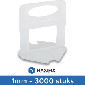Bestseller Maxifix Levelling Clips - 1mm - 3000st