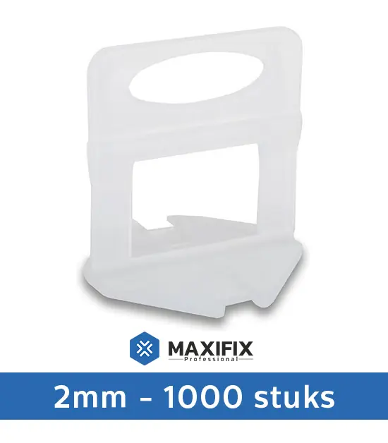 Lage Kosten Maxifix Levelling Clips - 2mm - 1000st