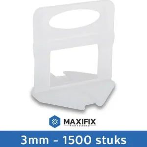Maxifix Levelling Clips - 3mm - 1500st Merkproduct