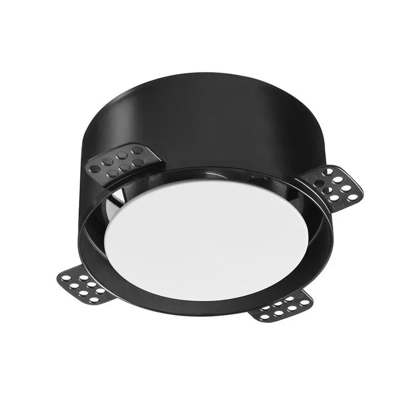 Nedco NoShow instucbaar rond Ø125mm zwart Gratis Retour