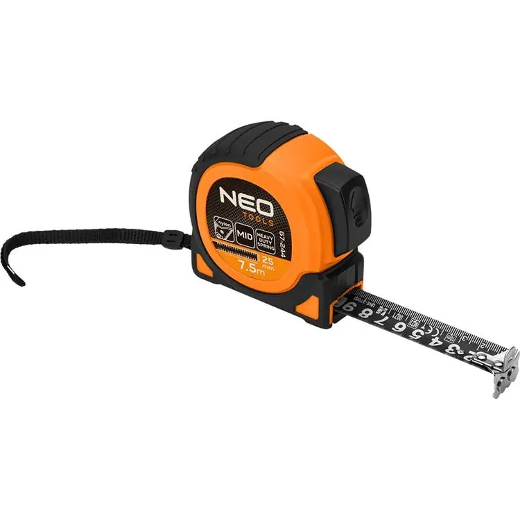 Nieuw Neo Rolmaat Super Black 7,5m