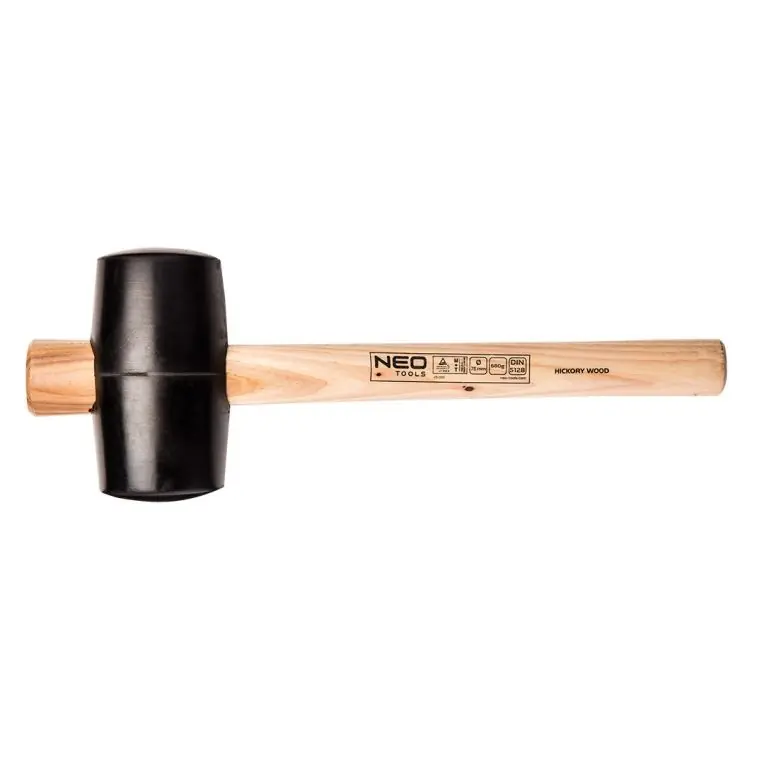 NEO TOOLS Rubberhamer USA Hickory - 1200gr Betaalbaar