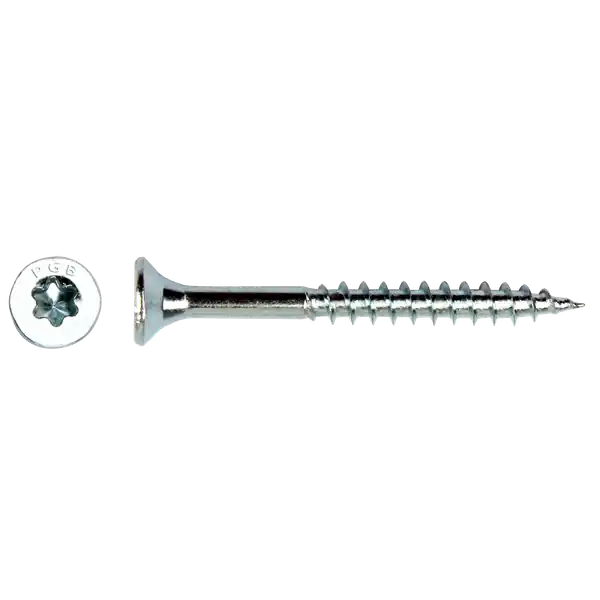 Superprijs PGB Europe Spaanderplaatschroef VK-T - T15 - Verzinkt - 3,5x50mm - 200 Stuks