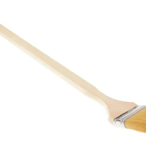 Professioneel Dubbeldik Radiatorkwast met Houten Steel - 3,0dms - 80cm Laatste Kans