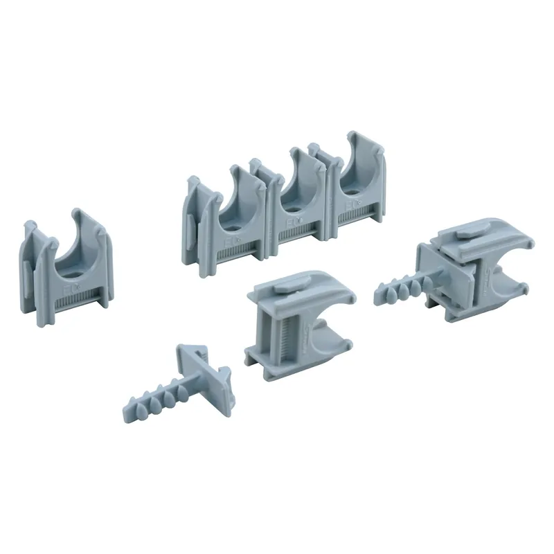 Q-Link Buisclip Euro - 16mm - 50 stuks - Grijs Actieprijs