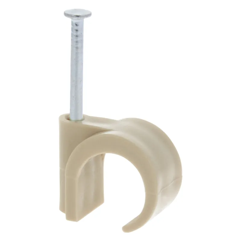 Uitverkoop Q-Link Buisclip Installatiebuis Rond - 16-19mm - 40 stuks - Crème