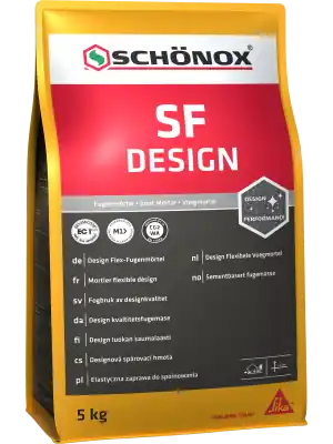 Schonox SF Design Flexibele Voegmortel - 5kg - Antraciet Laatste Versie