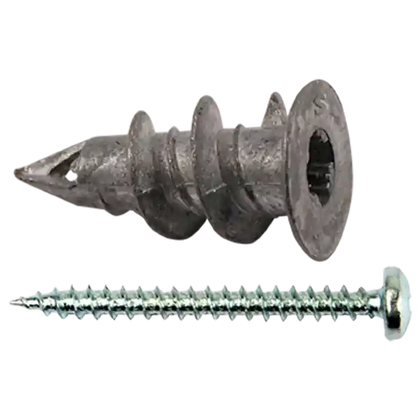 Smart Gipskartonplug + Schroef - 15x29mm - 6 Stuks Goedkoop