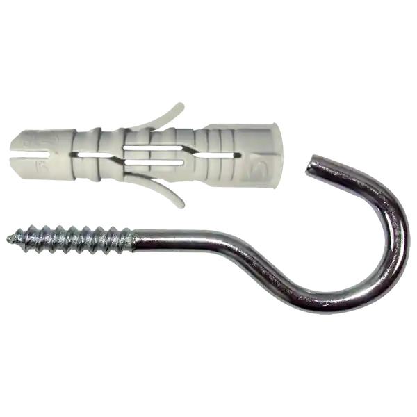 Laatste Kans Smart Plug + Schroefhaak - 6x30mm - 10 Stuks