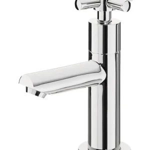 Goedkoop Wiesbaden Asmaro Opbouw Fonteinkraan - Draaiknop - Chroom