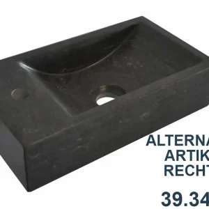 Laatste Kans Wiesbaden B-Stone Natuursteen Fontein - Kraangat Links - 40x22x10cm