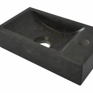 Beperkte Voorraad Wiesbaden B-Stone Natuursteen Fontein - Kraangat Rechts - 36x18x9cm