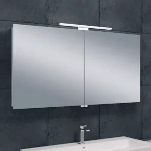 Fabrieksprijs Wiesbaden Bright Spiegel met LED Verlichtingkast - Rechthoek - 120x60x14cm