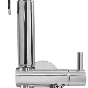 Gratis Retour Wiesbaden Caral Bidet Handdoucheset: Handdouche, Opsteekgarnituur met Bediening & Doucheslang - Chroom
