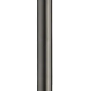 Gecertificeerd Wiesbaden Caral Douchearm met Plafondbevestiging - 20cm - Geborsteld Gunmetal