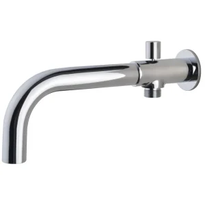 Hete Deal Wiesbaden Caral Inbouw Baduitloop met Omstel - 23cm - Chroom