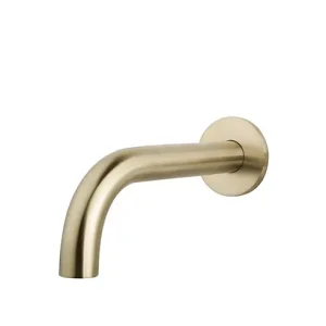 Wiesbaden Caral Inbouw Uitloop - 20cm - Geborsteld Messing Uitverkoop