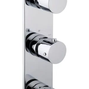 Wiesbaden Caral Thermostatische Inbouwdouchekraan met 3-Weg Omstel - Chroom Seizoensaanbieding