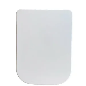 Wiesbaden Carré Toiletzitting met Softclose & Quick Release - Wit Beperkt Aanbod