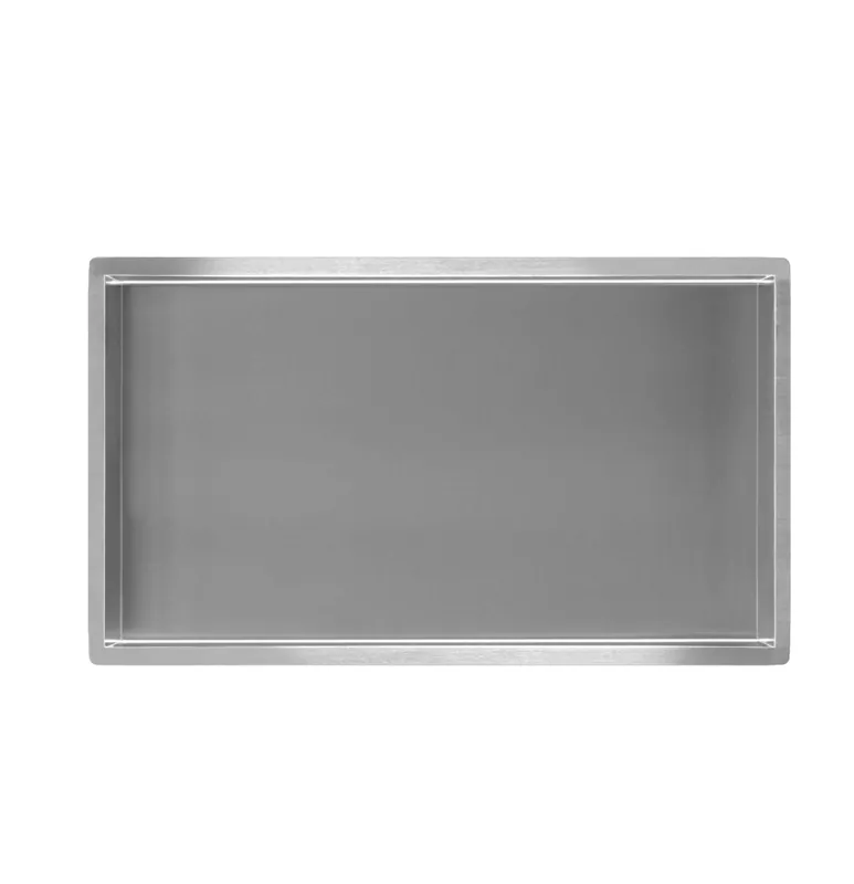 Wiesbaden Demis Inbouwnis - 60x30x7cm - RVS Gecertificeerd