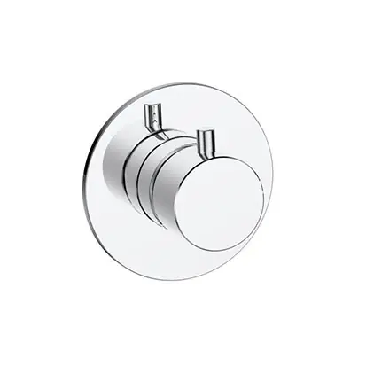 Must-Have Wiesbaden Dreams Inbouw Stopkraan met Rozet - Afbouwdeel - Chroom