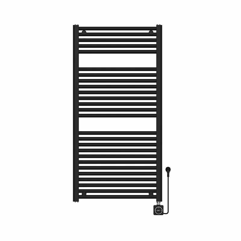 Alleen Vandaag Wiesbaden Elektrische Radiator Smart Wifi - 118,5x60cm - Mat Zwart