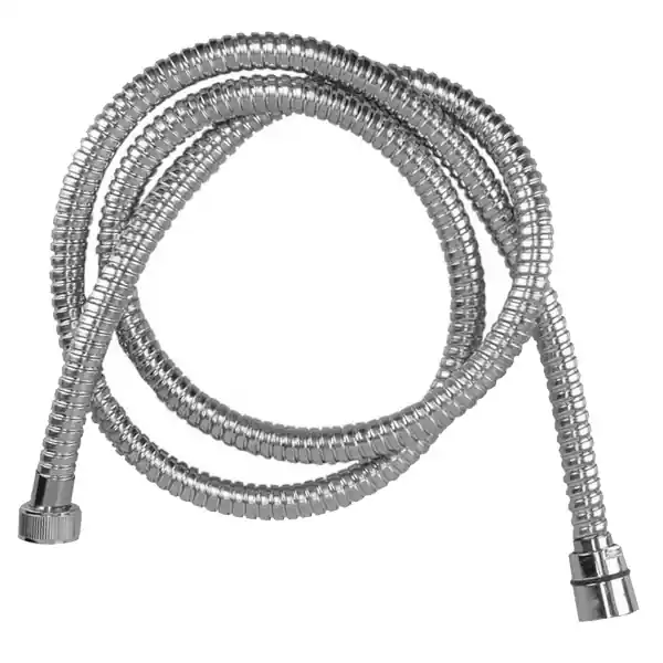 Wiesbaden Flexx Doucheslang Dubbel - 125cm - Chroom Finale Uitverkoop