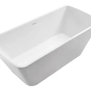 Koopje Wiesbaden Larxx Acryl Vrijstaande Ligbad inclusief Clickwaste, Sifon & Potenset - 170x78x63cm - Wit