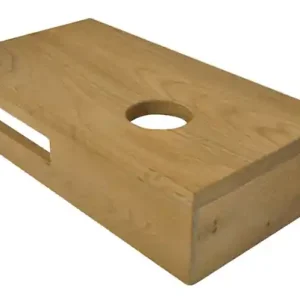 Wiesbaden Oak Planchet - Rechthoek - 40x21x10cm - Rechts Goedkoop