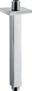 Beperkte Voorraad Wiesbaden Rombo Douchearm met Plafondbevestiging - 20cm - Chroom