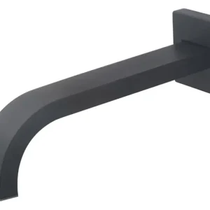 Wiesbaden Rombo Inbouw Uitloop - 22cm - Mat Zwart Superprijs