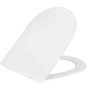 Wiesbaden Shade Toiletzitting met Softclose & Quick Release - Mat Wit Korting