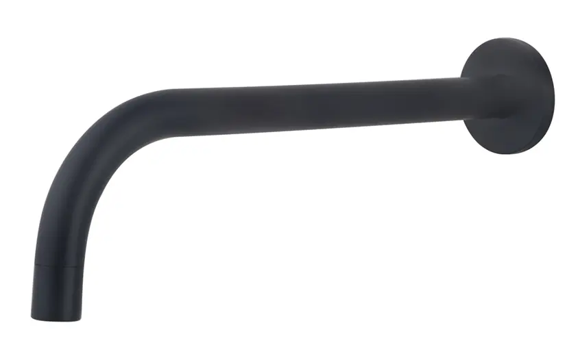 Wiesbaden Slim Inbouw Uitloop - 25cm - Mat Zwart Beste Prijs