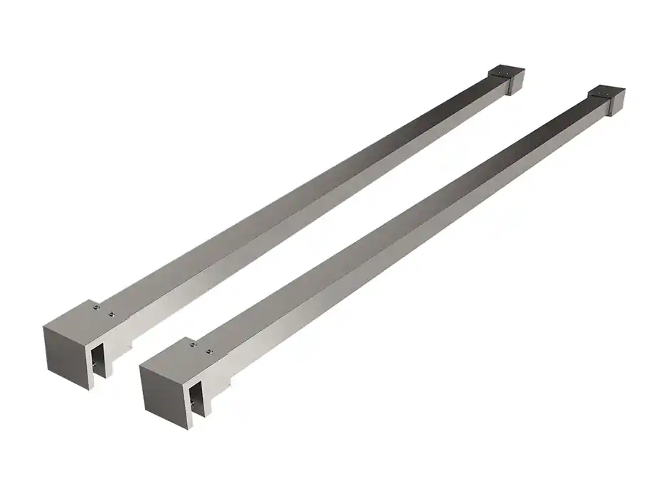 Koop Online Wiesbaden Slim Set Stabilisatiestangen voor Vrijstaande Inloopdouche - 120cm - Chroom