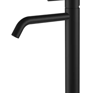 Hete Deal Wiesbaden Style XL Wastafelkraan - Opbouw - Hoog - Mat Zwart