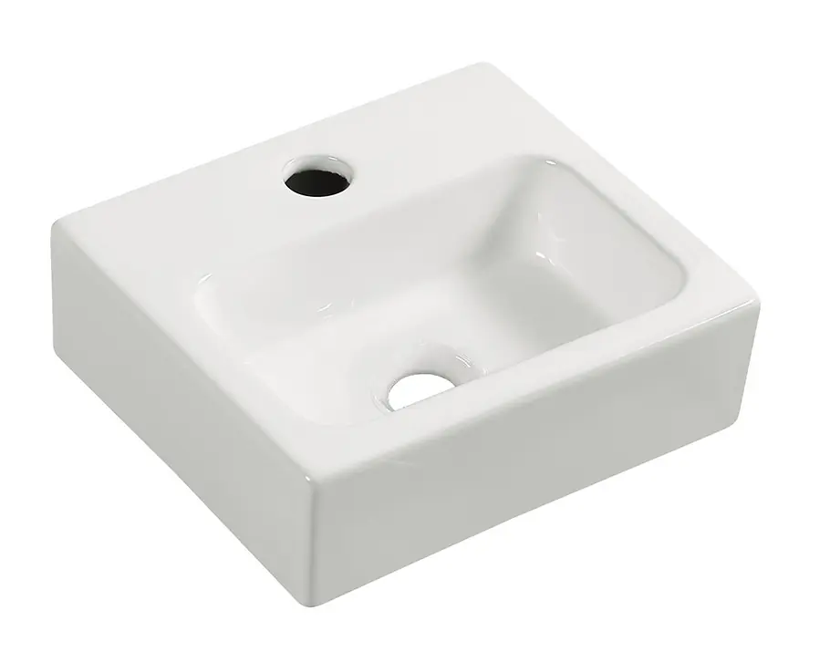 Wiesbaden XS Keramisch Fontein - 28x24,5x9cm - Wit Flitsaanbieding