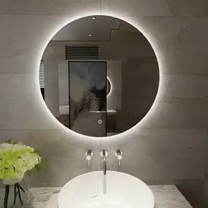 Betaalbaar Xellanz Giro LED Spiegel - Dimbaar - Spiegelverwarming - Rond - Ø60cm