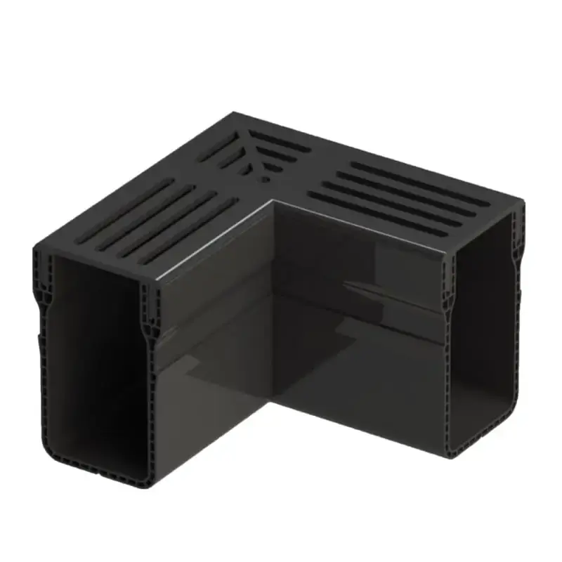 Aquadrain Black Grating Corner Superprijs