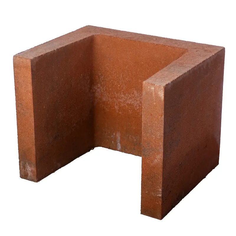 Fabrieksprijs Dirksen U-element 40x40x50 Roestbruin