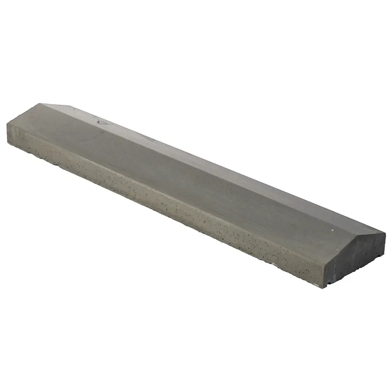 Dirksen Muurafdekband met punt 45×100 Zwart Beton Voordeelprijs