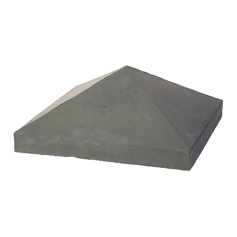 Fabrieksprijs Dirksen Paalmuts met punt 40×40 Zwart Beton