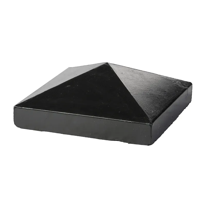 Dirksen Paalmuts met punt 86×86 Zwart Gecoat Exclusieve Aanbieding