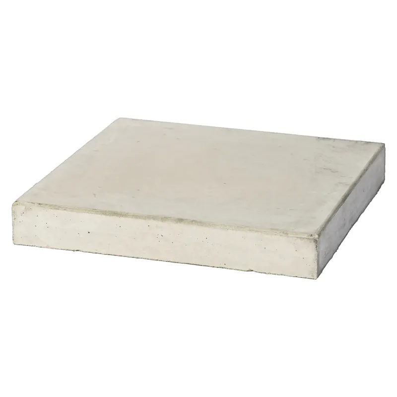 Dirksen Paalmuts vlak 44x44x5 Glad Grijs Betaalbaar