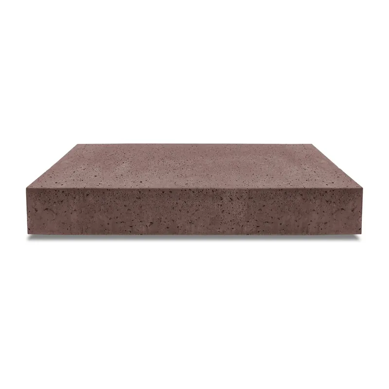 ArtiStone Traptrede Blok Roodbruin 100x40x20 Tijdelijk Beschikbaar