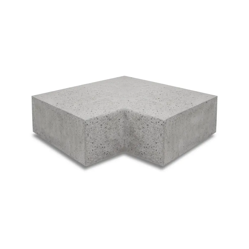 Flitsaanbieding ArtiStone trap binnenhoek blok Grijs 37×15